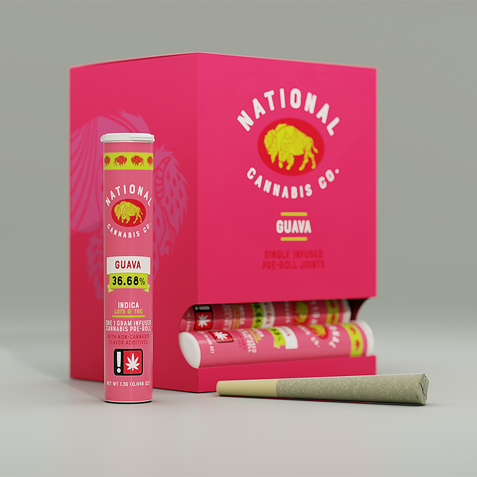 Photograph of product: National Oui'd - Guava Infused Pre-Roll