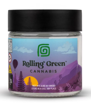 Photograph of product: ROLLING GREEN | FLOWER | DARK LONDON | 3.5G