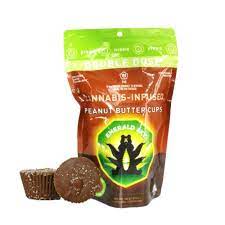 Photograph of product: Emerald Sky - Peanut Butter Cups - Hybrid - Chocolate - 100mg