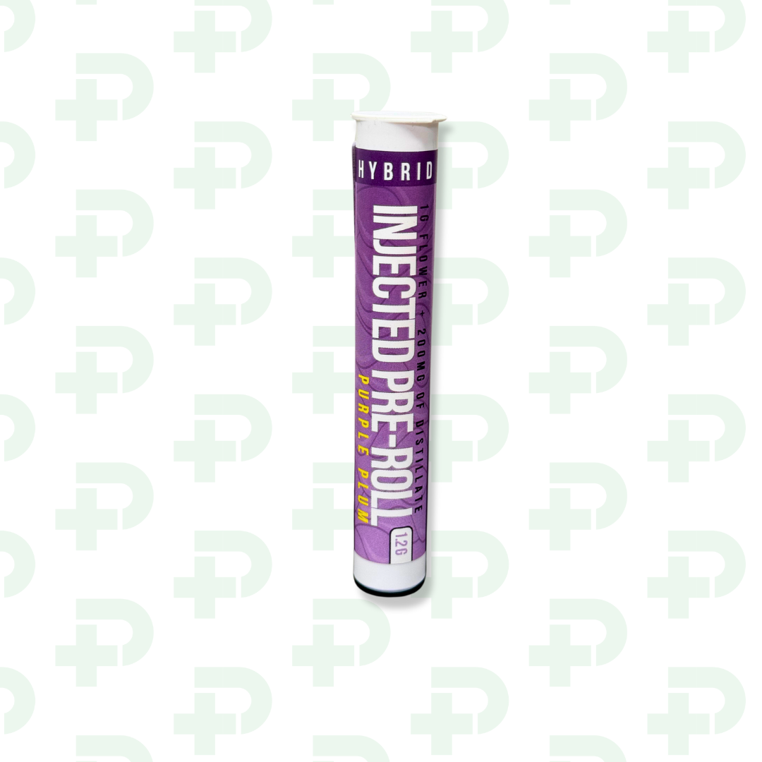 Photograph of product: Distro 10 Infused Preroll - Purple Plum
