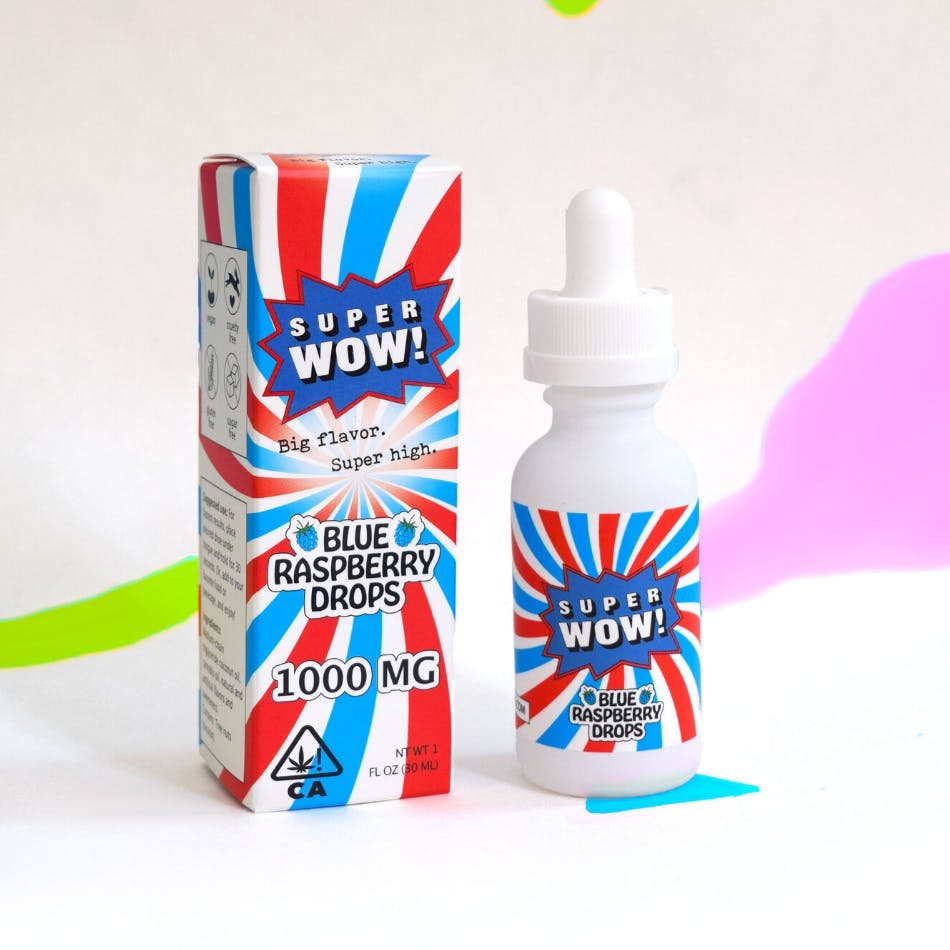 Photograph of product: PROOF - Blue Raspberry Drops - Super Wow! - 30 ml