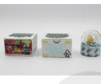 Photograph of product: 1G Cold Cure Rosin Strawberry OGZ x Lemonade (T4) - Strawberry OGZ x Lemonade(T4)