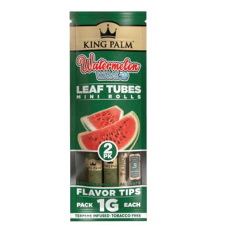 Photograph of product: King Palm MINI | Watermelon Wave | TERP infused 2pk
