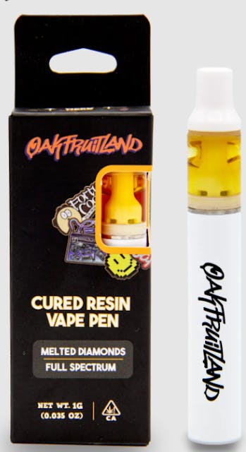 Photograph of product: OakFruitland Cured Resin 1g All In One Vape - Beach Break
