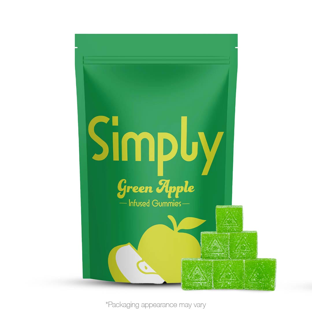 Photograph of product: Green Apple Gummies 5mg 20pk