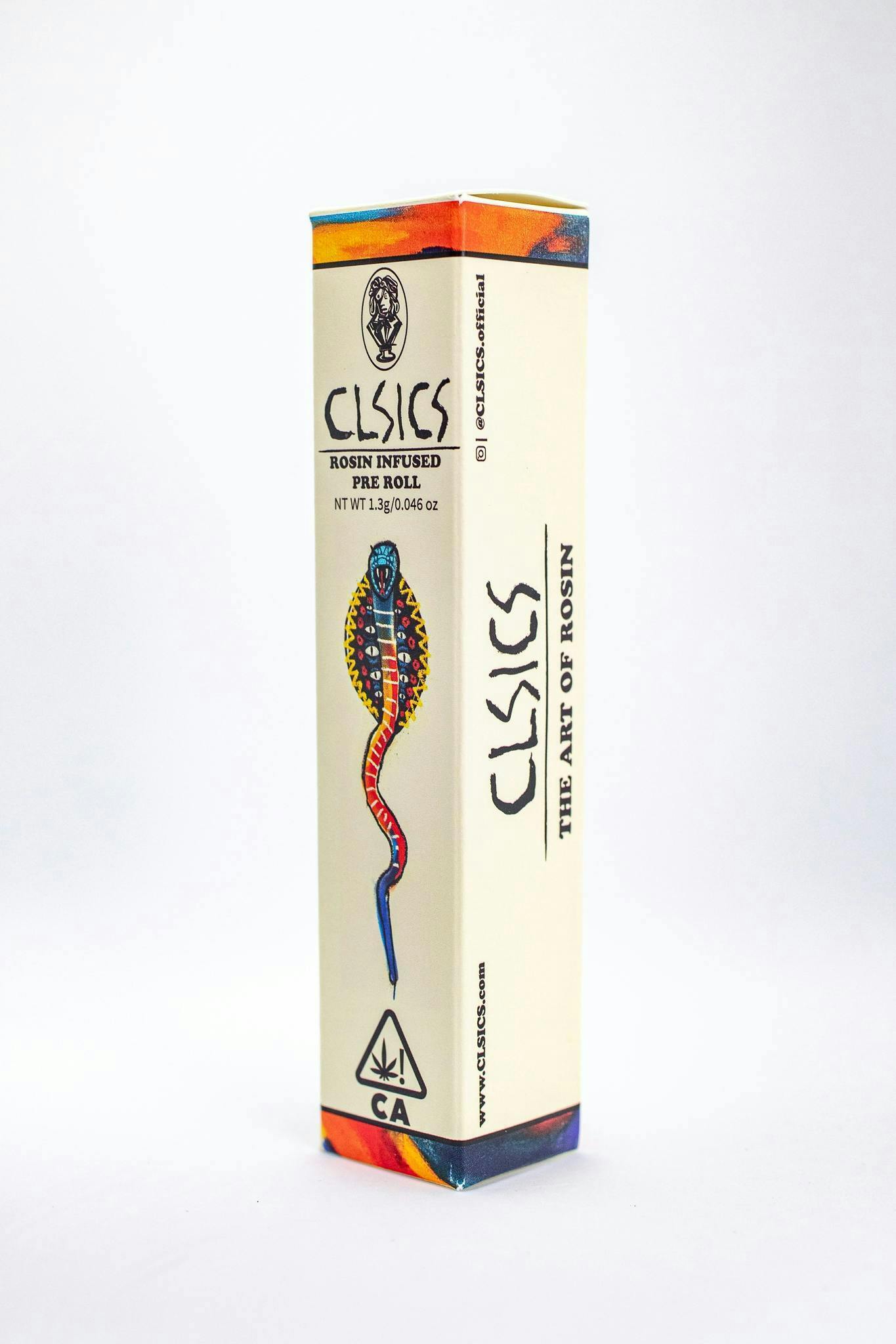 Photograph of product: CLSICS - Snakes - Mule Fuel - Rosin Infused (1.3g)