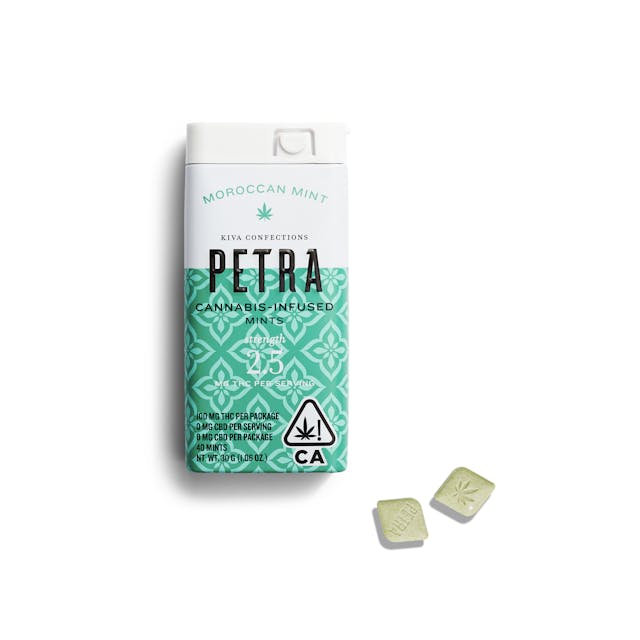 Photograph of product: Petra - Moroccan Mint - Mints - 100mg - 