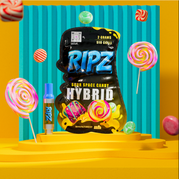 Photograph of product: Sour Space Candy | 510 Thread | RIPZ