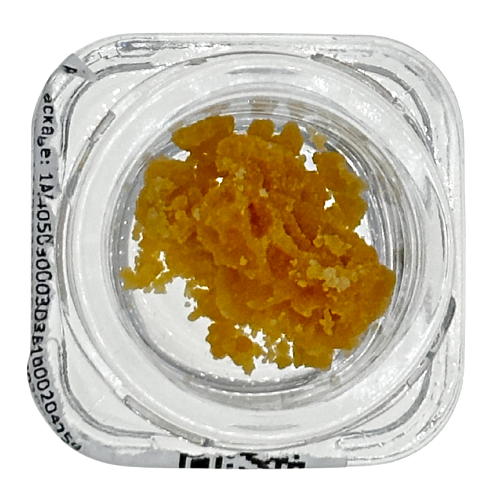 Photograph of product: Rocket Fuel Platinum Cake Live Resin 1g