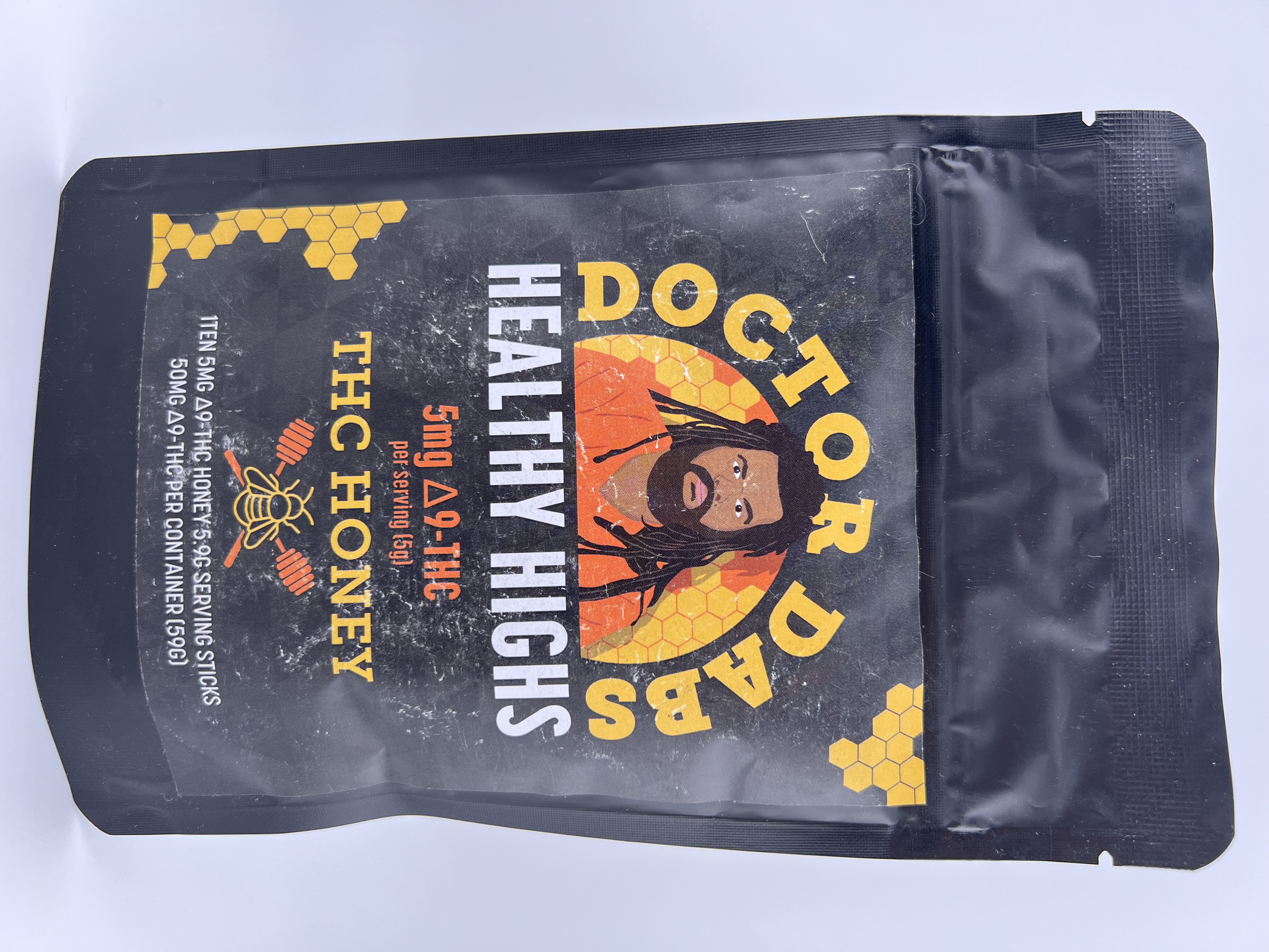Photograph of product: Doctor Dabs - TH-oui Honey - 5mg - 10 ct.