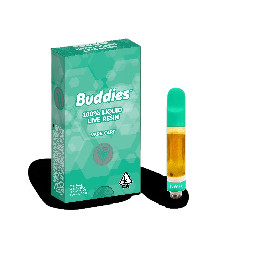 Photograph of product: Buddies Brand | Blue Dream Live Resin Cartridge | 1g