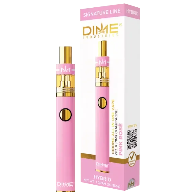 Photograph of product: Dime | Pink Rose (H) .9g Disposable