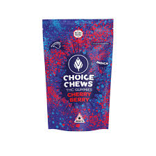 Photograph of product: Choice Chews | 200mg Gummies | Cherry Berry