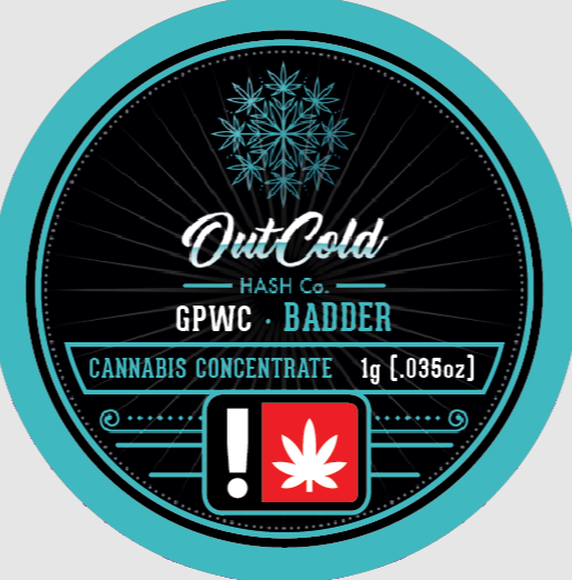 Photograph of product: Bo's Nose Knows Out Cold Devils Peach Live Rosin