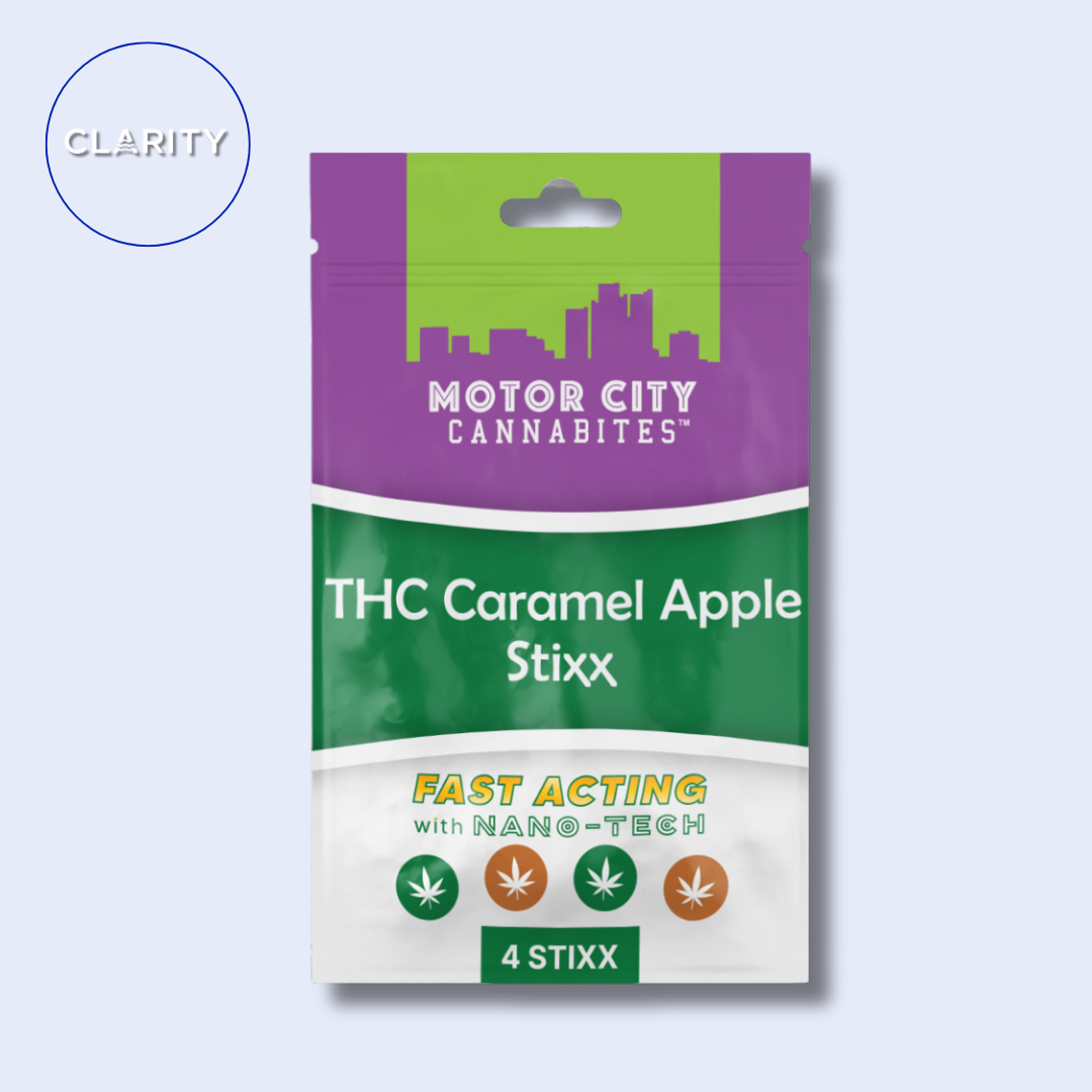 Photograph of product: Motor City Cannabites | 200mg Stixx | Caramel Apple