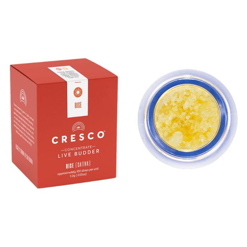 Photograph of product: Cresco - Rise - Chem X - Live Budder - Oui'd - 0.5g
