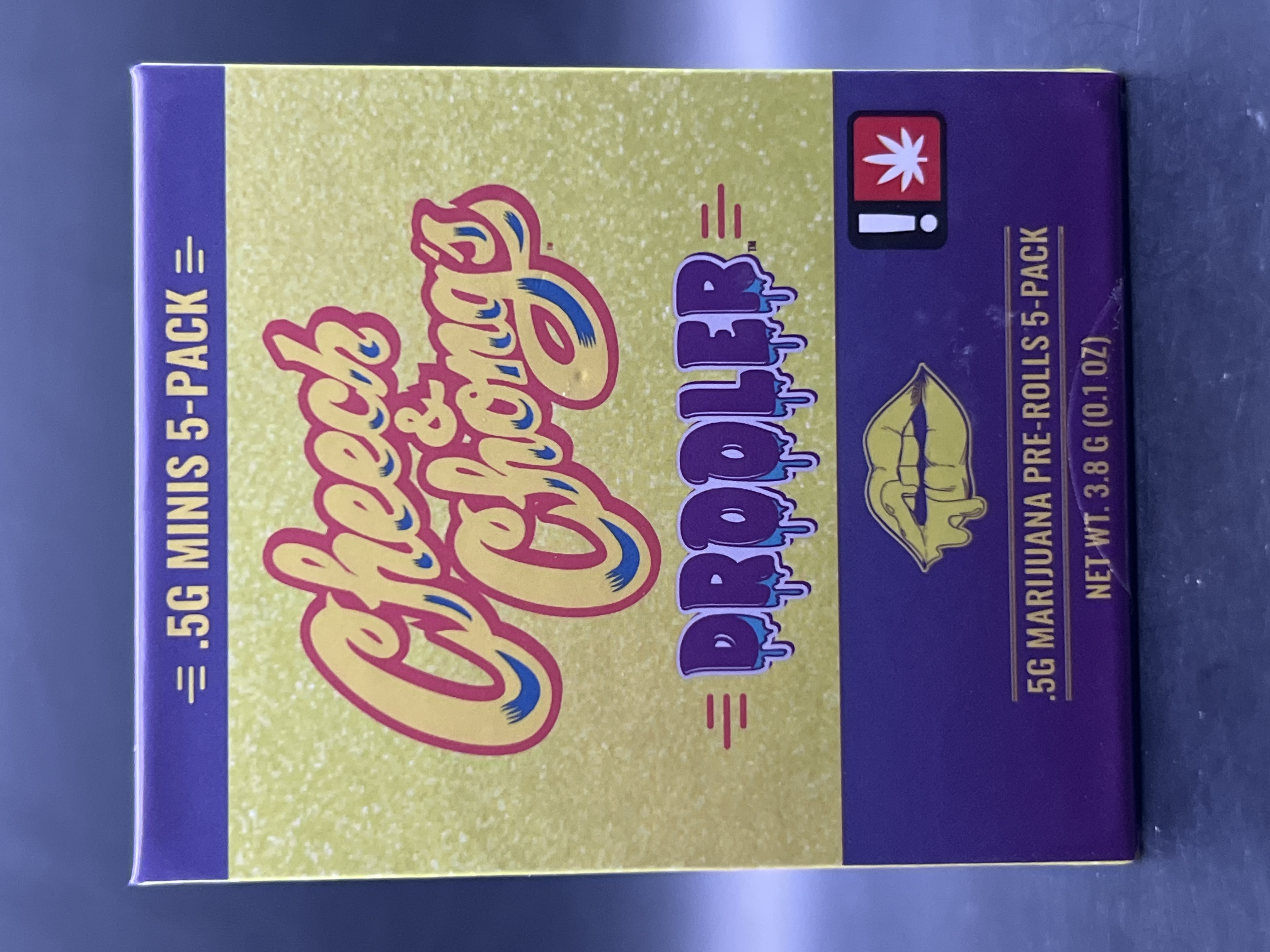 Photograph of product: Cheech & Chongs Drooler 'Gelmo'  5- Pre-Roll Pack