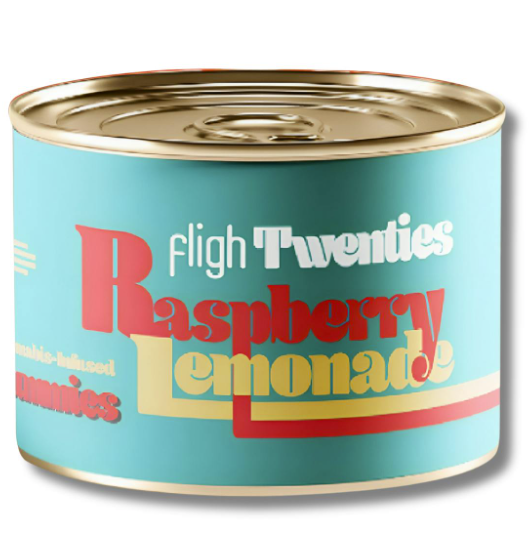 Photograph of product: Fligh - Raspberry Lemonade - 100mg Gummies