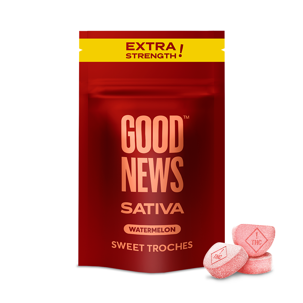 Photograph of product: Watermelon | High Dose 50mg Troches | 10pk
