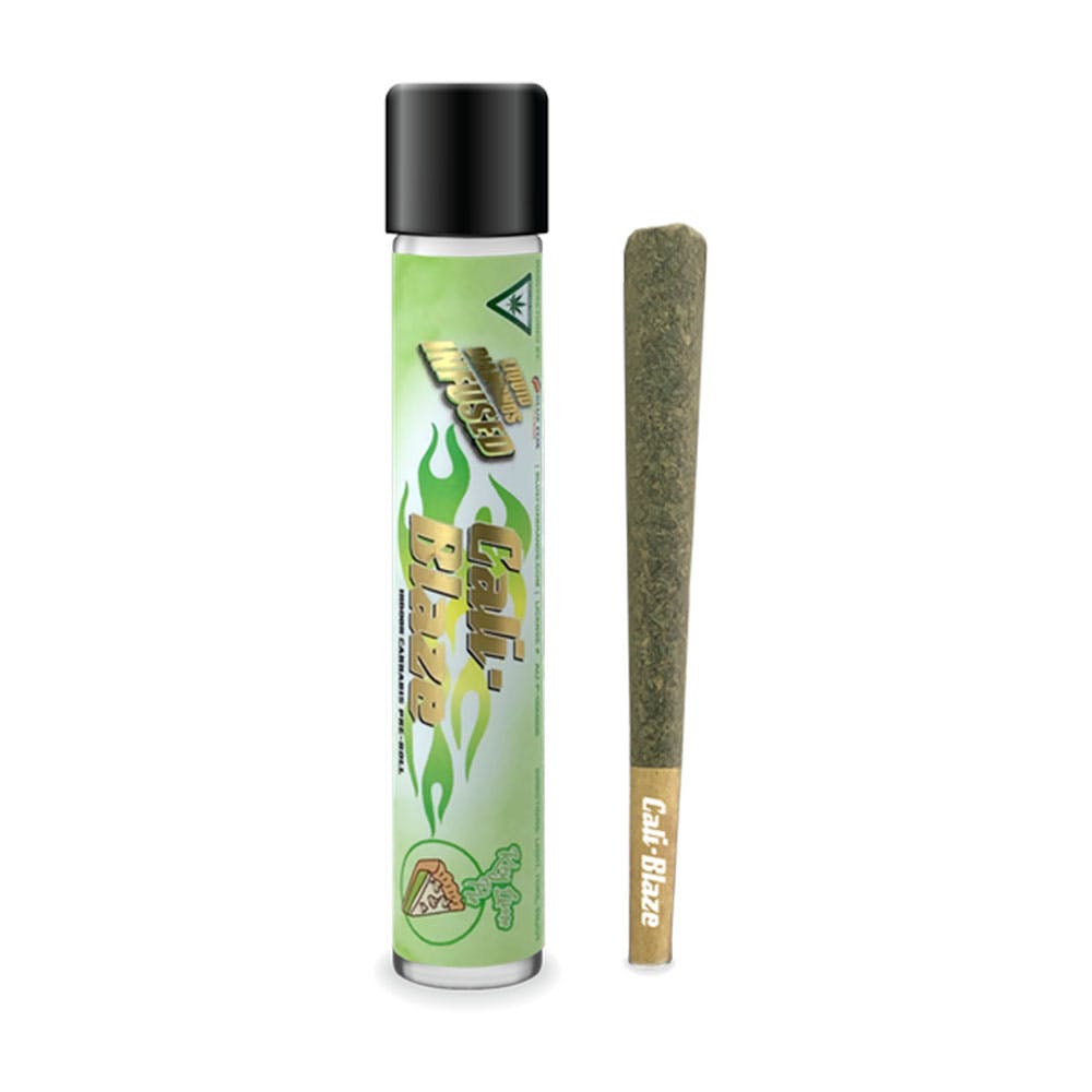 Photograph of product: Cali Blaze - Green Apple - Infused Pre-Roll - 1.2g