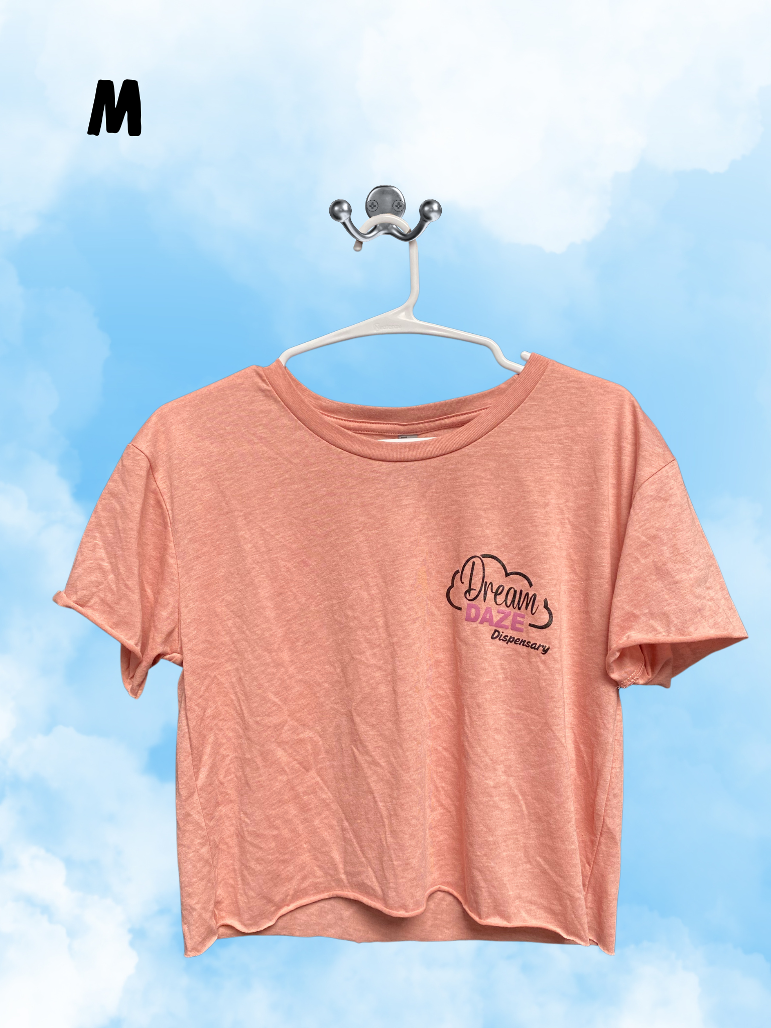 Photograph of product: Dream Daze Pink Cropped Shirt - M