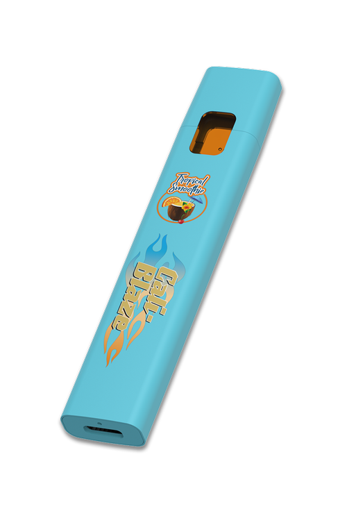 Photograph of product: Cali Blaze - Tropical Smoothie - Live Resin Disposable AIO