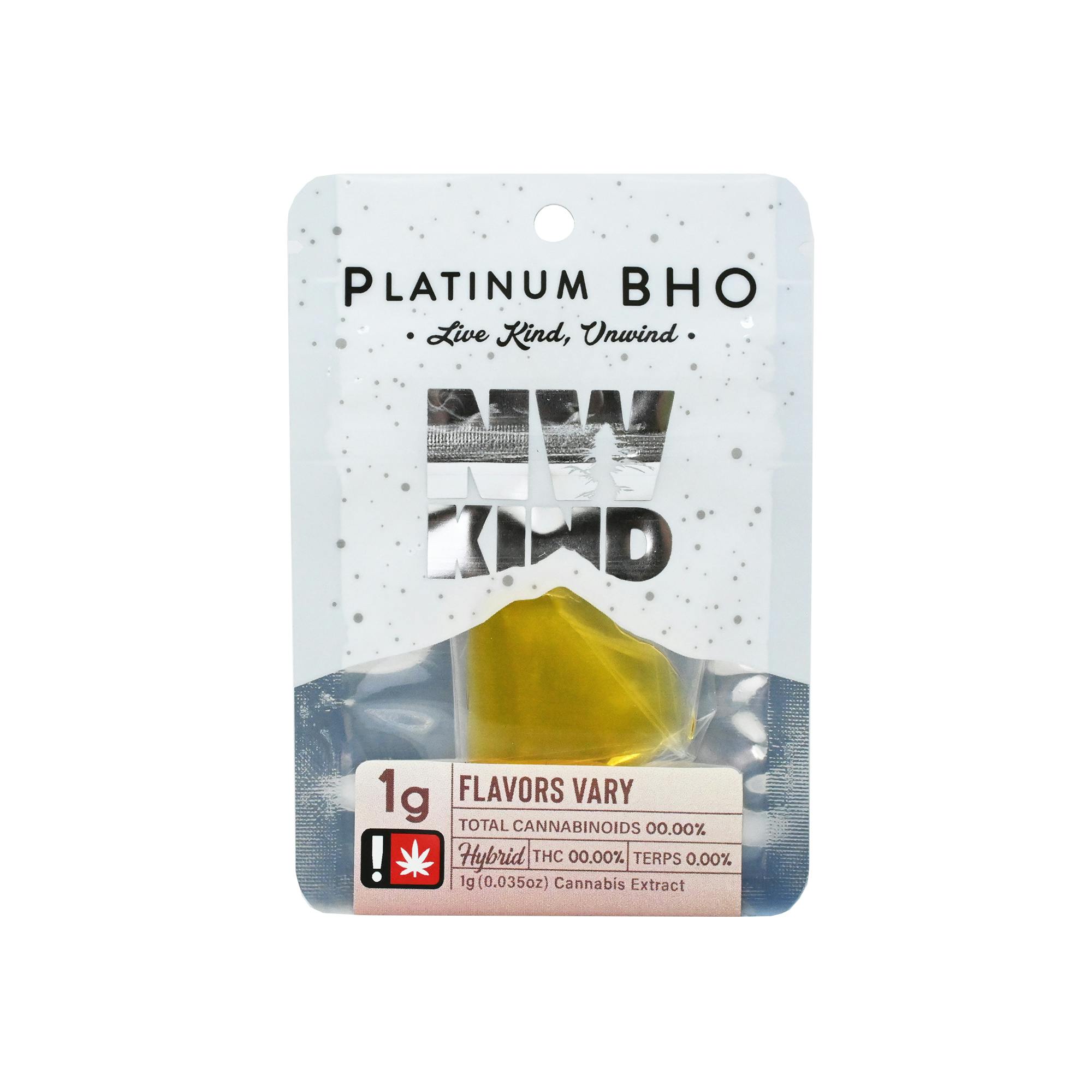 Photograph of product: NW Kind Spritzer Platinum Shatter 2g
