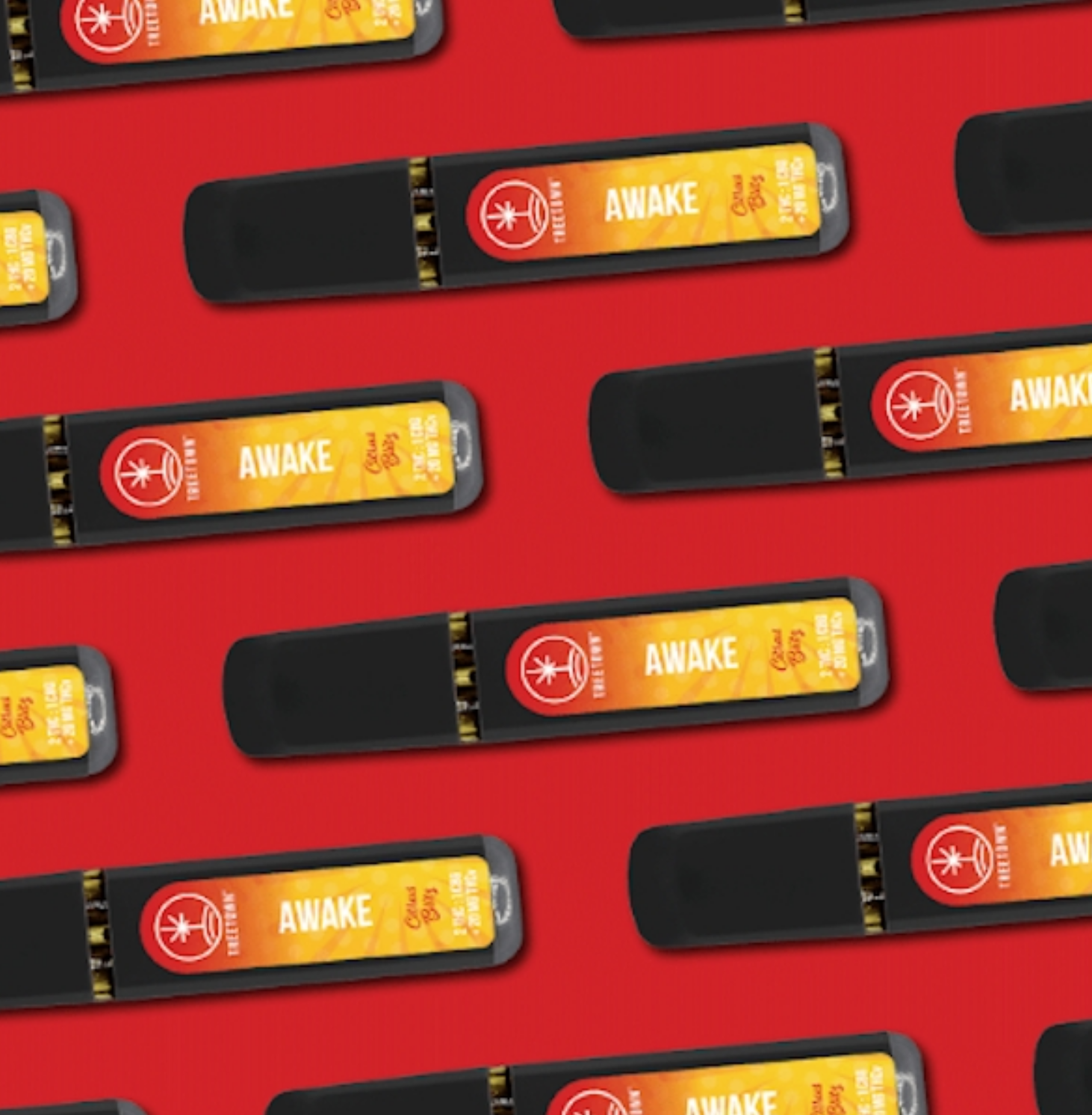 Photograph of product: Treetown - Citrus Blitz Awake 2 TH-oui:1 CBG+TH-ouiV  Disposable Vape 1g