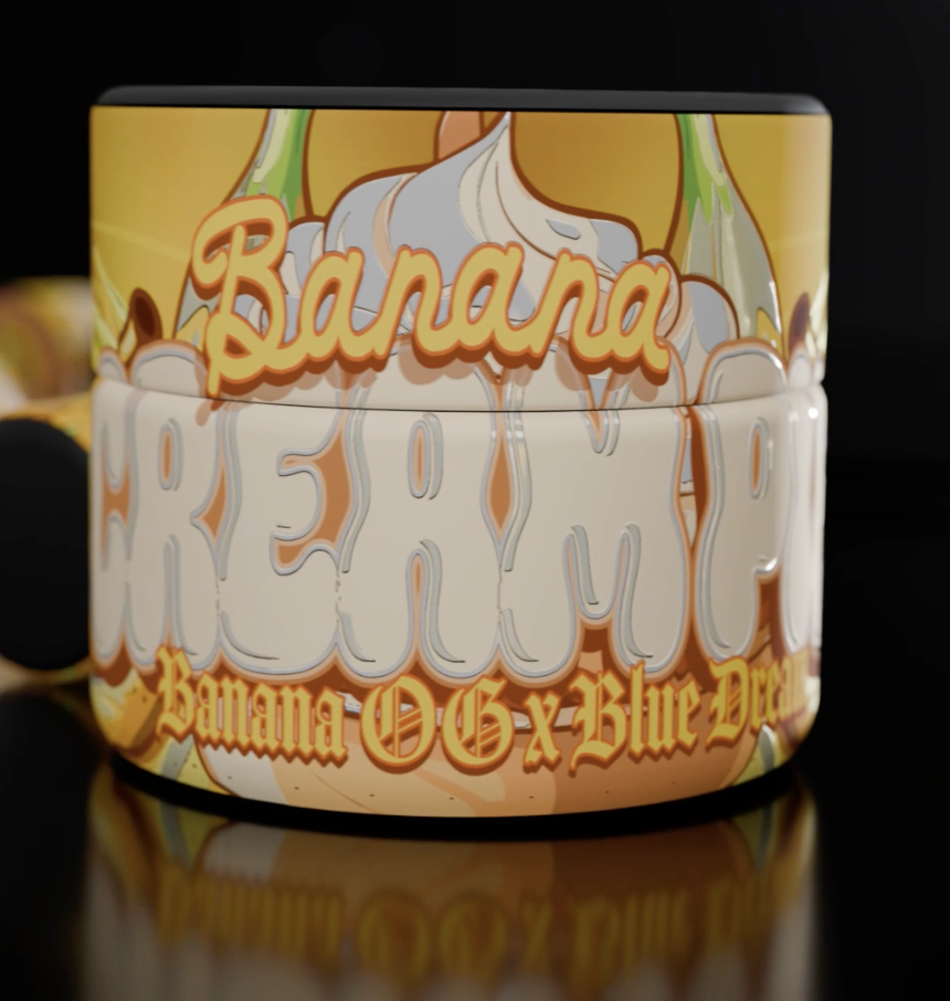Photograph of product: Terp Garden Cold Cured Live Rosin - Banana Cream Pie
