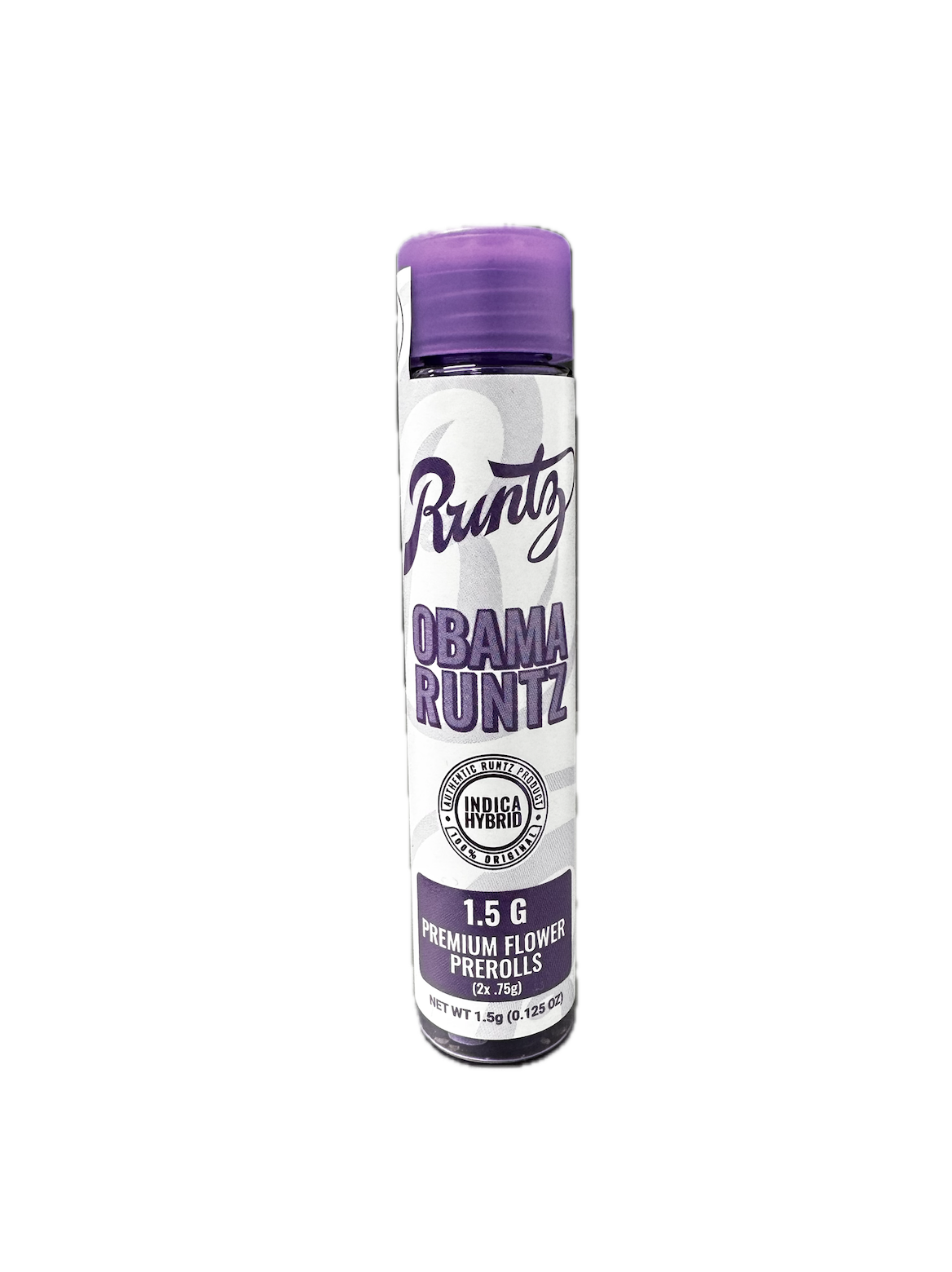Photograph of product: RUNTZ Obama Runtz 2pk 0.75g Pre-Rolls