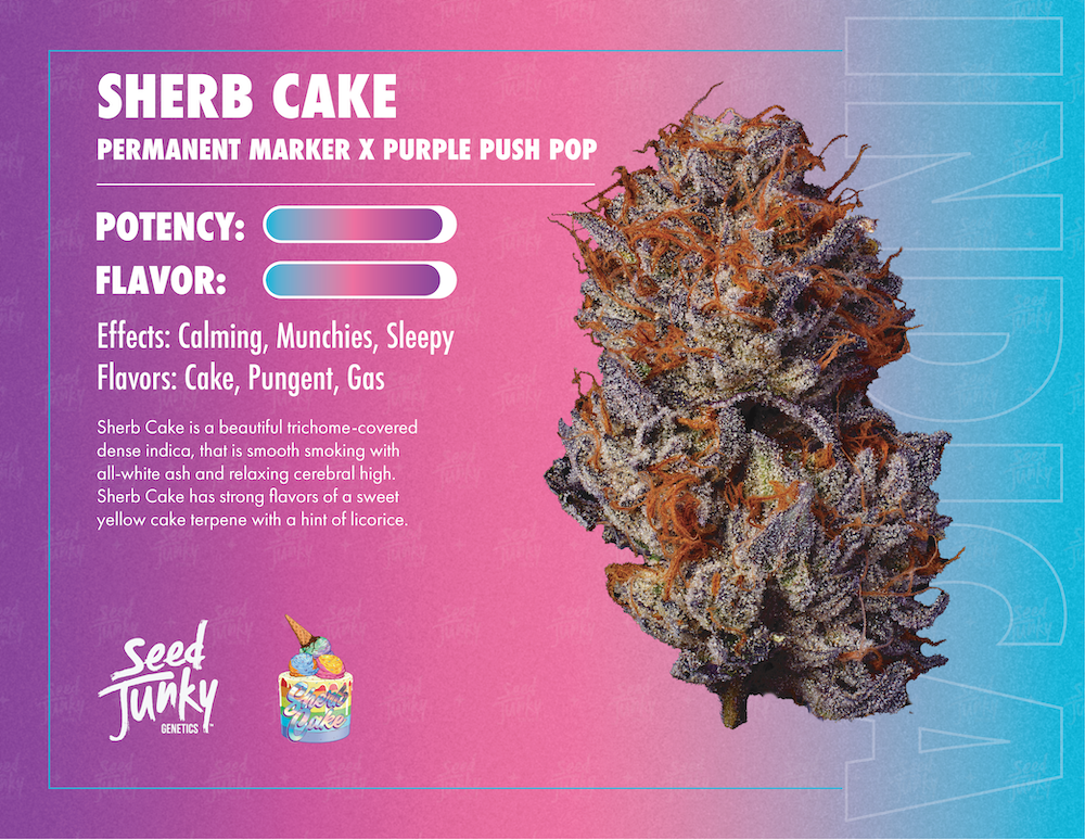 Photograph of product: Seed Junky Pack - Sherb Cake (I) - 3.5g