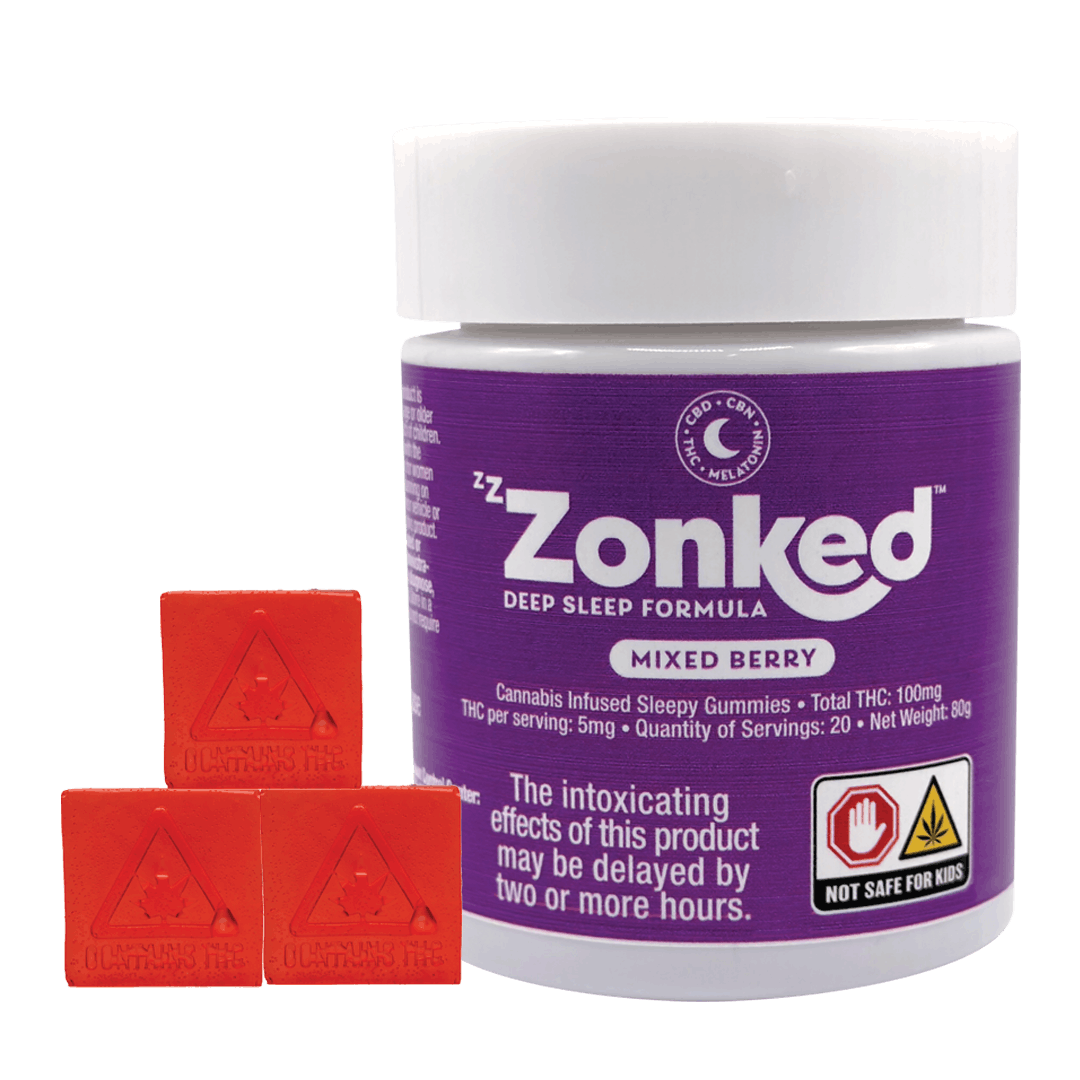 Photograph of product: Mixed Berry I 5mg I 20 Pack I Zzzonked