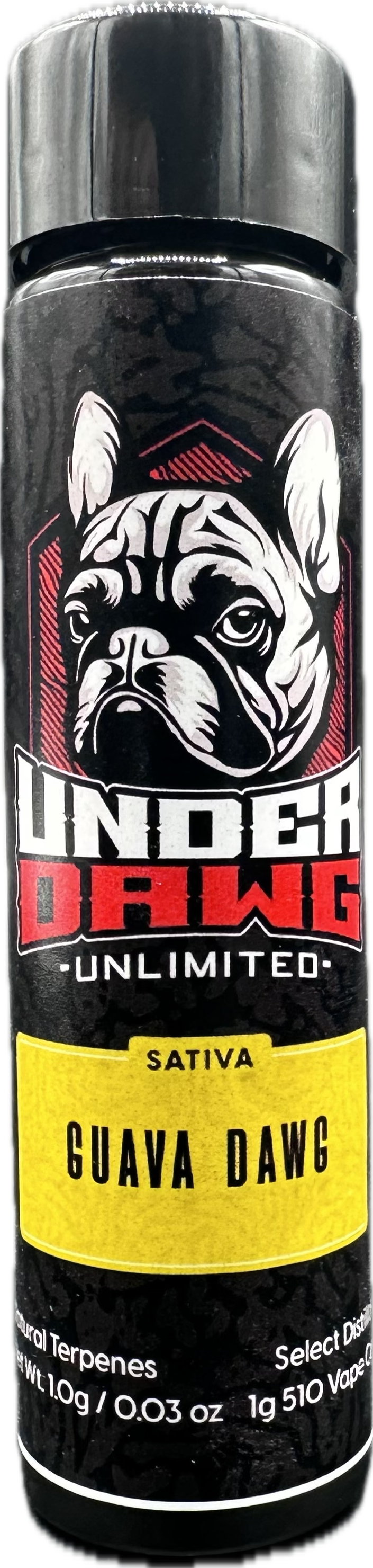 Photograph of product: Under Dawg Guava Dawg Distillate cart