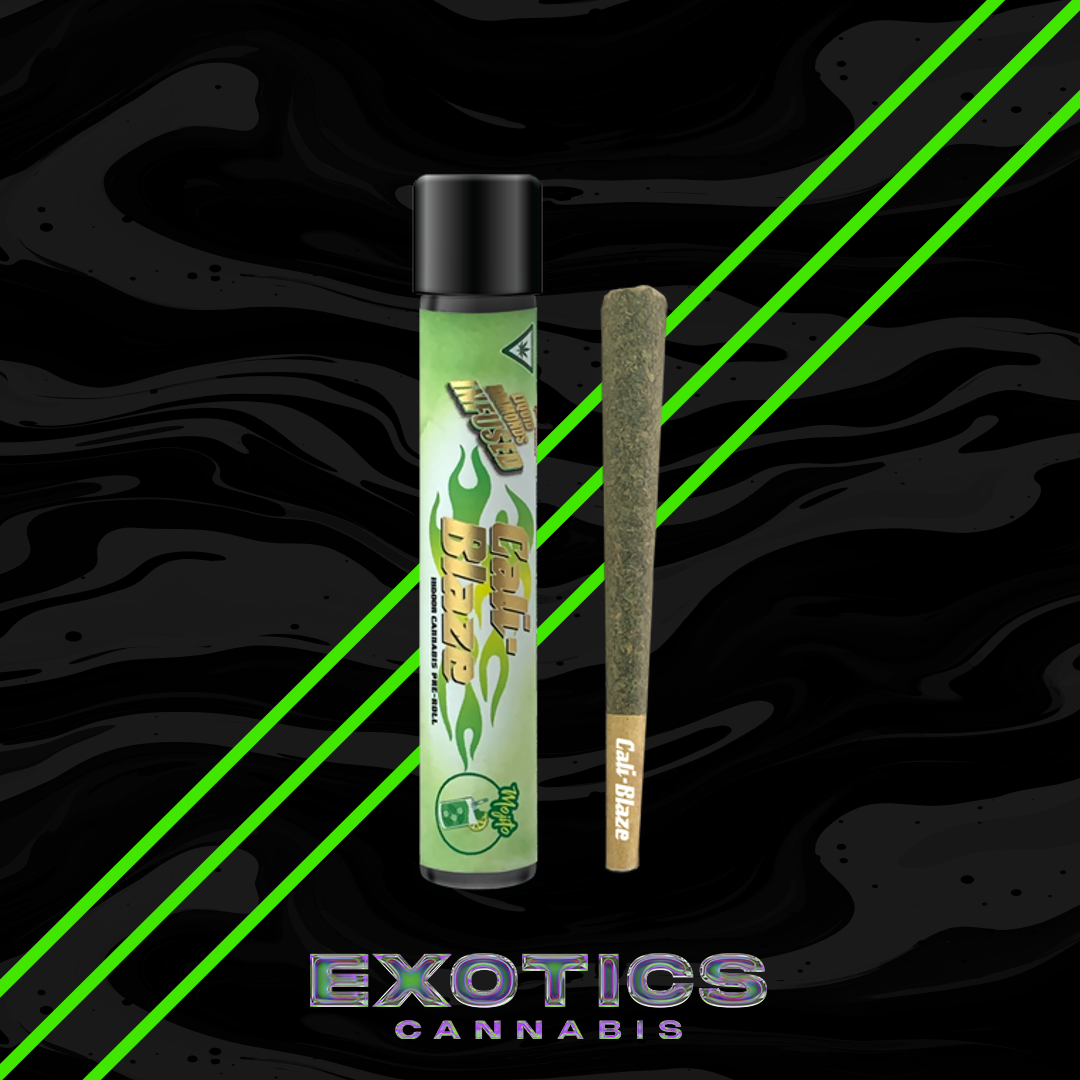Photograph of product: Cali-Blaze - Mojito Infused Pre-roll (3/$15)