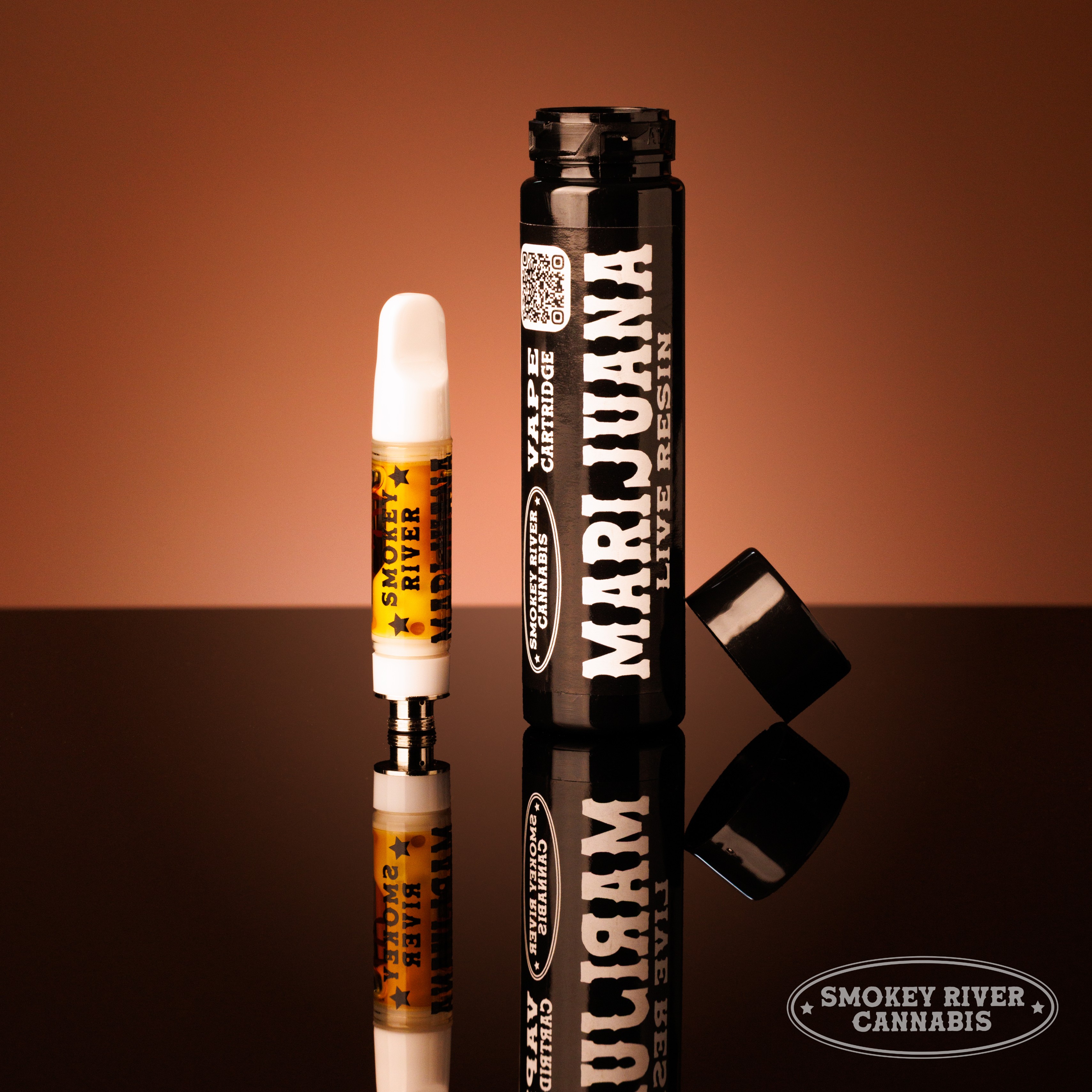 Photograph of product: Papa-Burger (I) - Smokey River Oui'd - 1g Live Resin Vape Cart