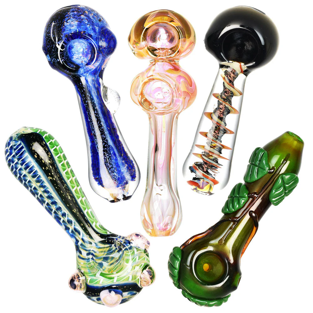 Photograph of product: 4"-5" Assorted Glass Pipe