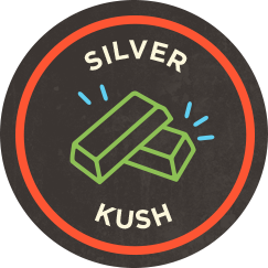 Photograph of product: Jar Co. - Silver Kush Baller Shatter