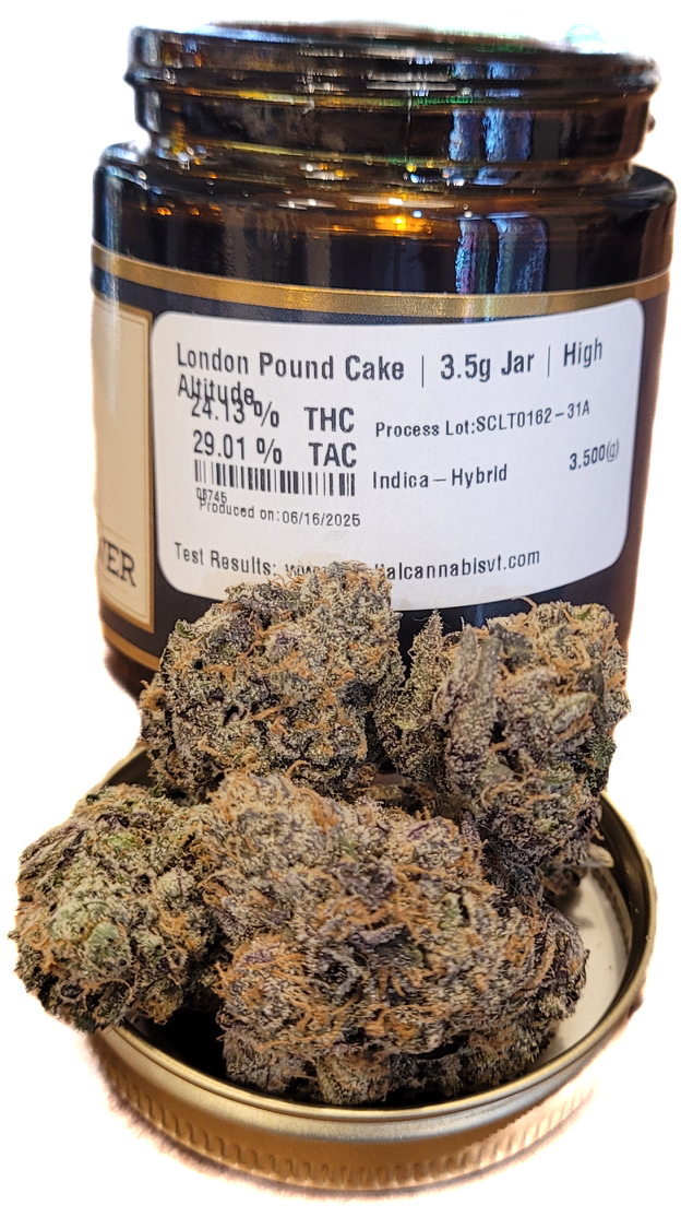 Photograph of product: London Pound Cake Jar | High Altitude - 7g