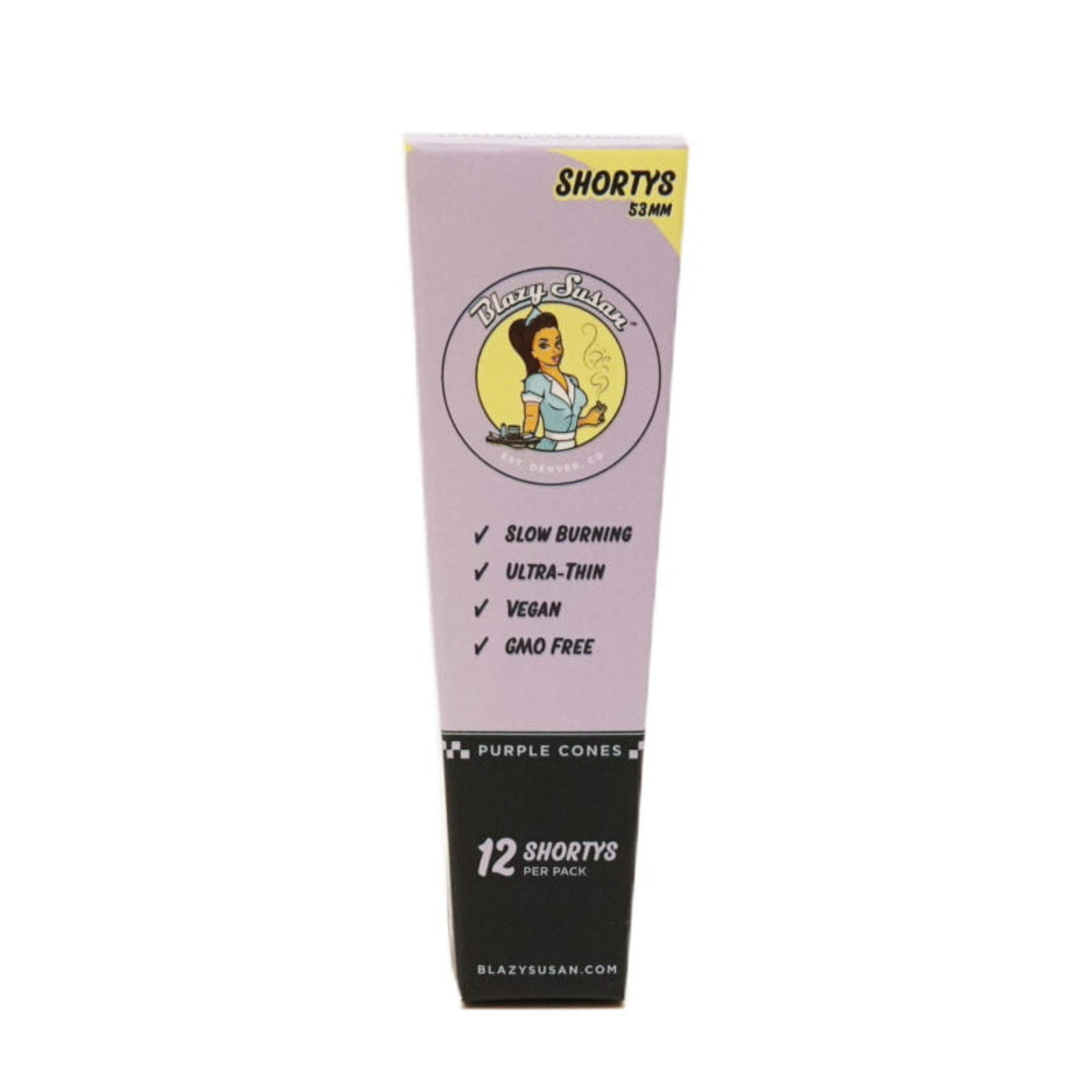 Photograph of product: Blazy Susan 53mm Purple Mini 12 Pack