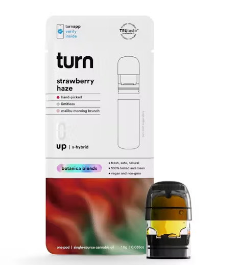 Photograph of product: [Turn] TH-oui Pod - 1g - Strawberry Haze (H/S)