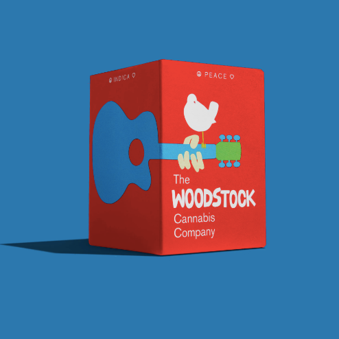 Photograph of product: WOODSTOCK 1G LIVE RESIN INFUSED PREROLL - STREET TARTZ X WHIPPETZ