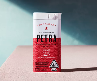 Photograph of product: 100MG PETRA TART CHERRY MINT