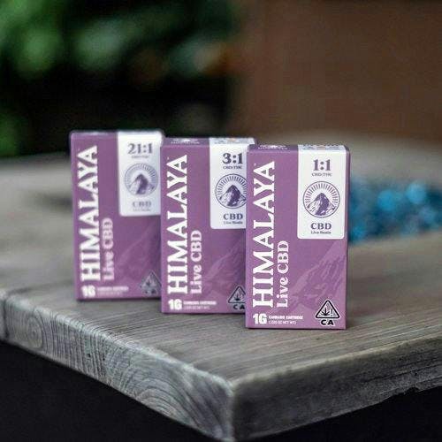 Photograph of product: Himalaya - Live Resin 3:1 CBD:TH-oui - 1 Gram