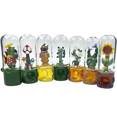 Photograph of product: 4" Animal & Plant Capsule Spoon | Assorted Colors