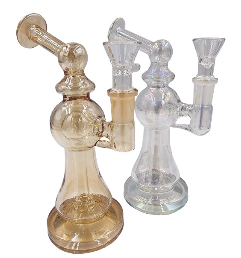 Photograph of product: 8" SirEEl Iridized Shower Bong (Assorted)