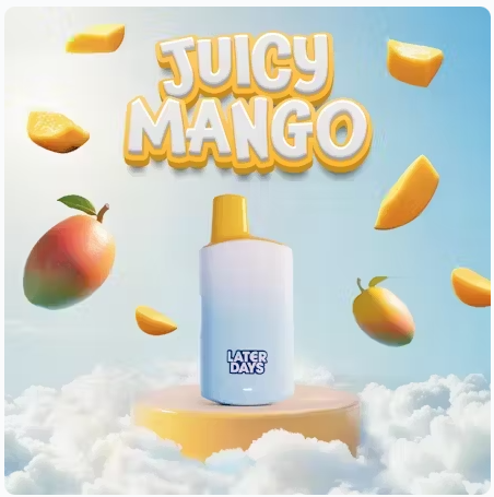 Photograph of product: Later Days | Juicy Mango (S) | AIO Disposable | 2.0g