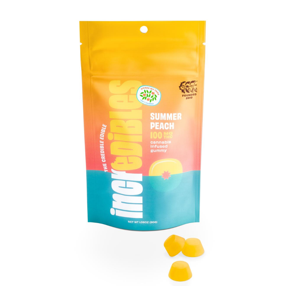 Photograph of product: Incredibles - Summer Peach - 10mg Chews