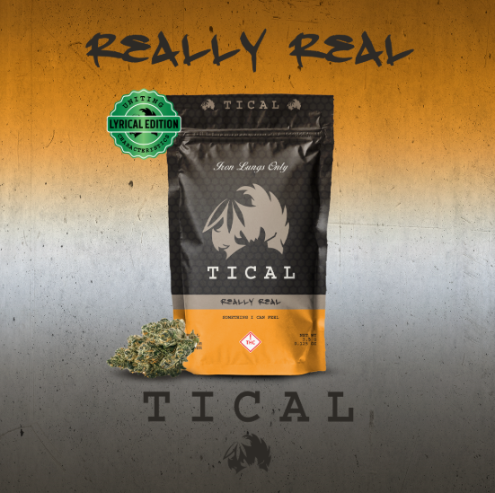 Photograph of product: Flower - TICAL - Really Real (H) - 3.5g