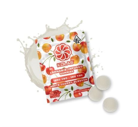 Photograph of product: Kolas - White Cherry Blossom 2pk Gummies - 