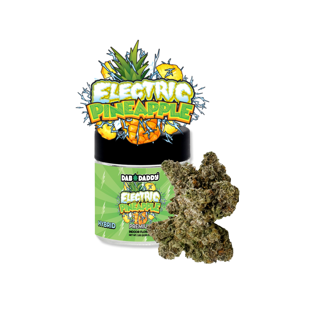 Photograph of product: Dab Daddy | Flower H | Electric Pineapple - 3.5g